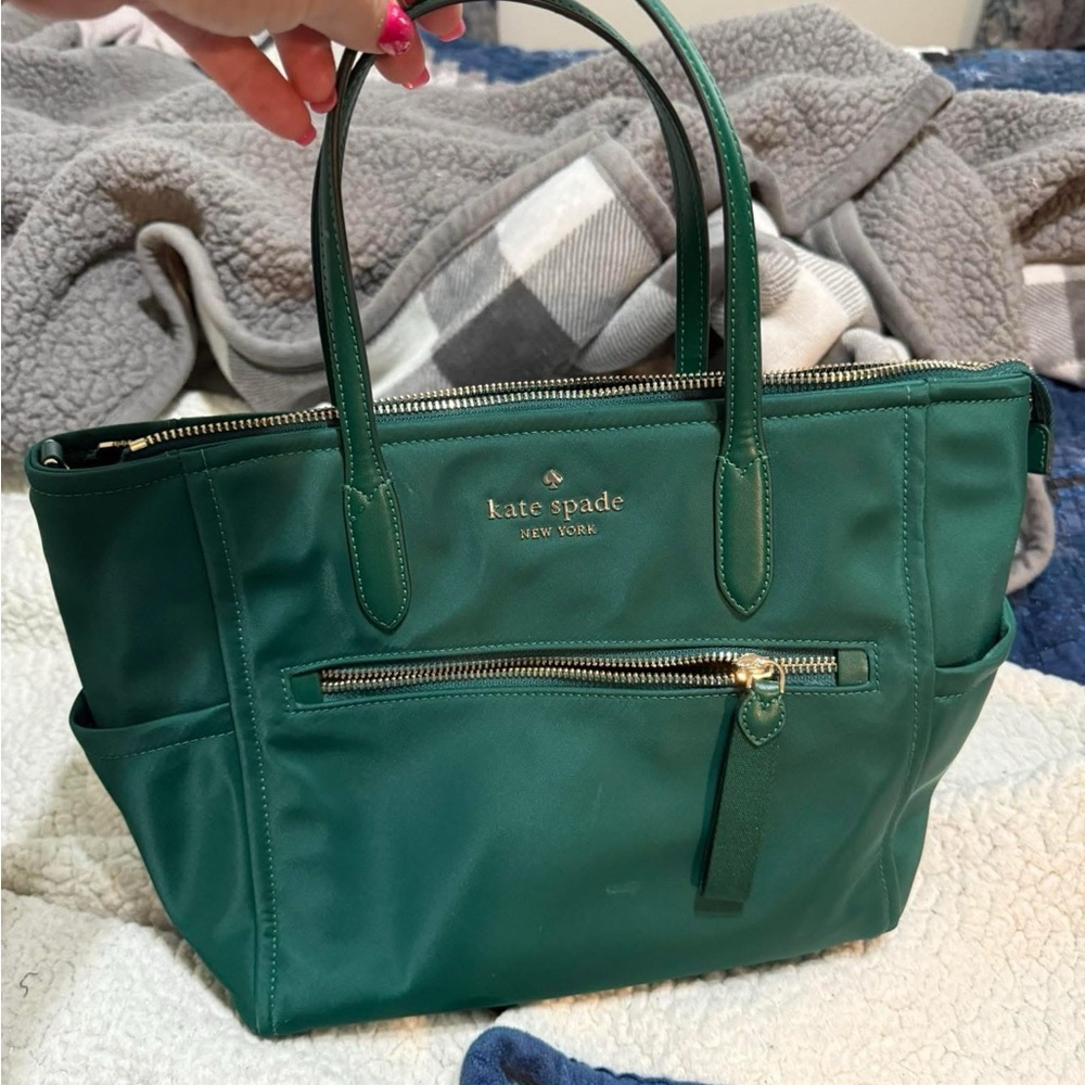 Kate Spade Emerald Green Tote